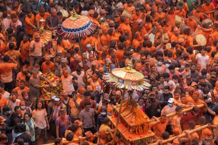 Holi celebrated in India